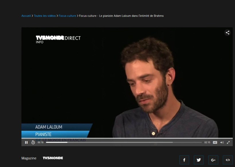 AdamLaloum TV5Monde © Festival de Melle